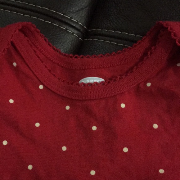 Old Navy red and white polkadot Baby dress - Picture 5 of 6